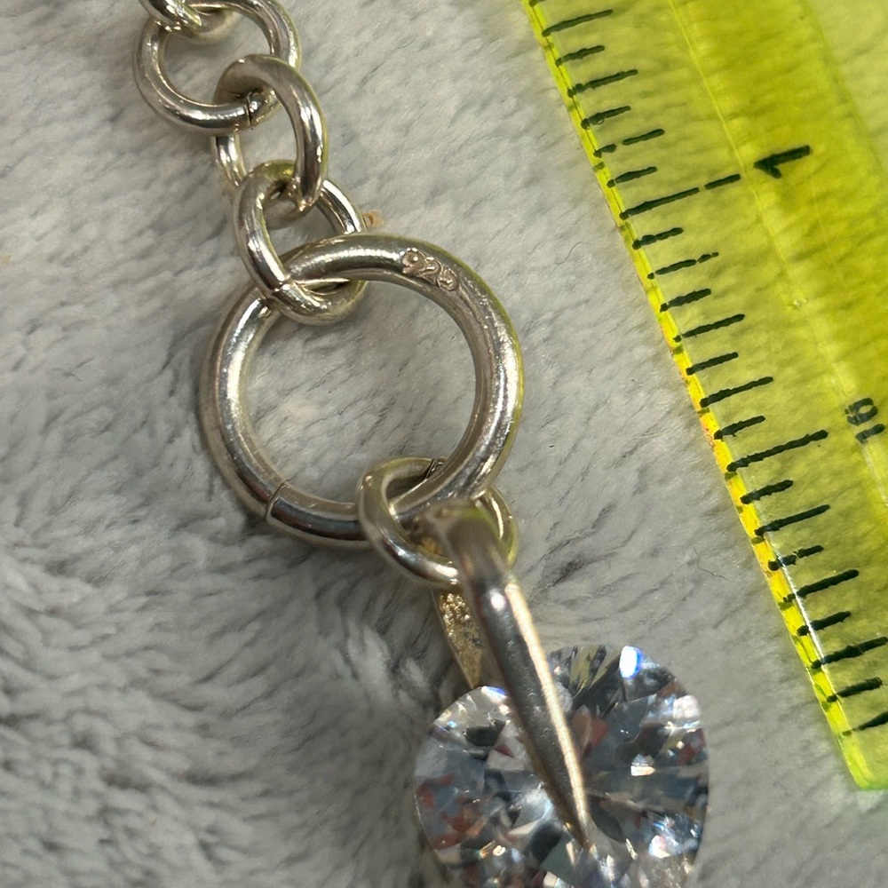 Pristine 925 Silver Bracelet- Authentic Austrian … - image 2